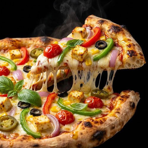 Fresh Veg Pizzas at The Fast Food Co Ulwe